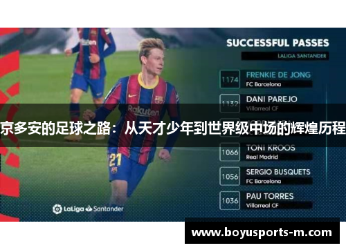 京多安的足球之路：从天才少年到世界级中场的辉煌历程